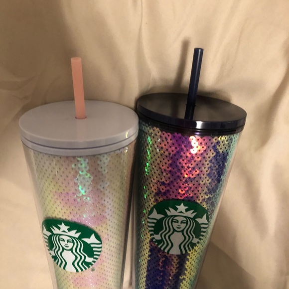 BNWT SEQUIN STARBUCKS TUMBLER - Picture 2 of 2